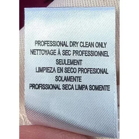 City Triangles Ivory Lace Floral Applique High-Low Sleeveless Dress Size 4 - Picture 8 of 8